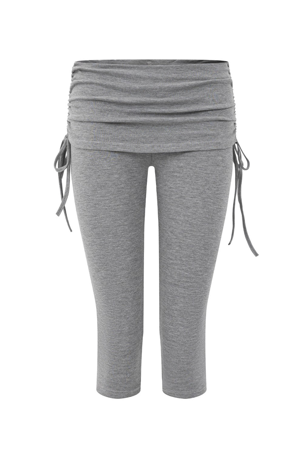 Gia Ruched Capri Leggings