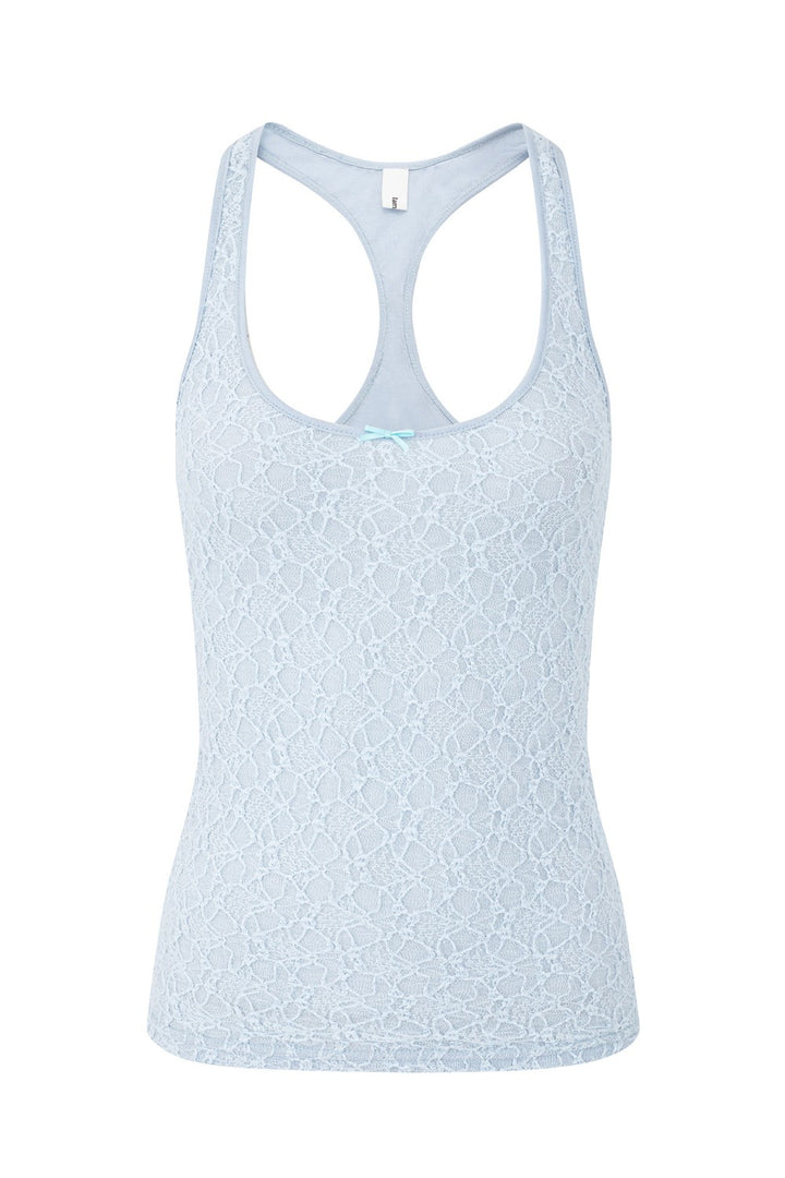Elise Lace Pattern Tank Top