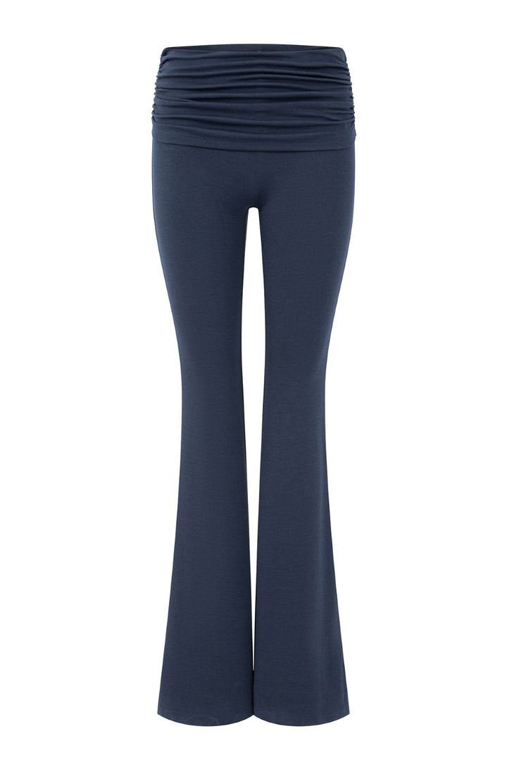 Sadie Blue Flare Leggings