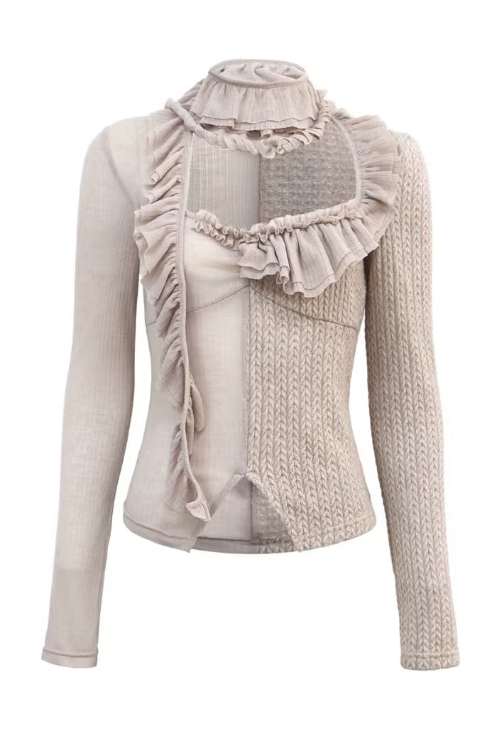 Lumi Ruffle Knit Top