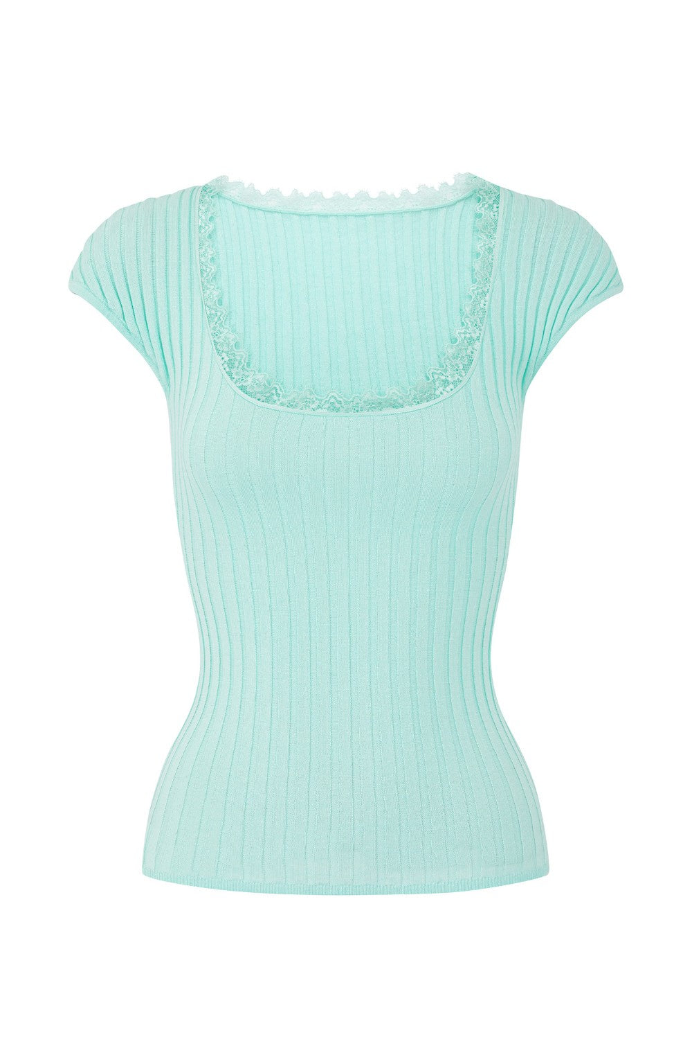 Camille U-Neck Lace Top