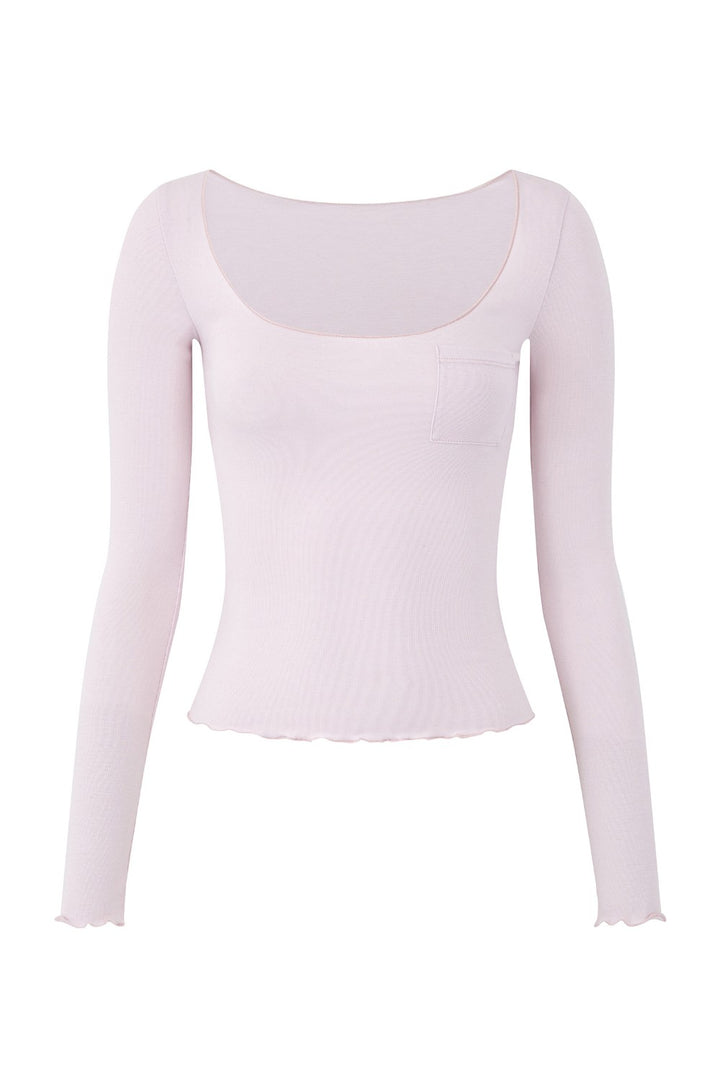 Moonlit Scoop Neck Top