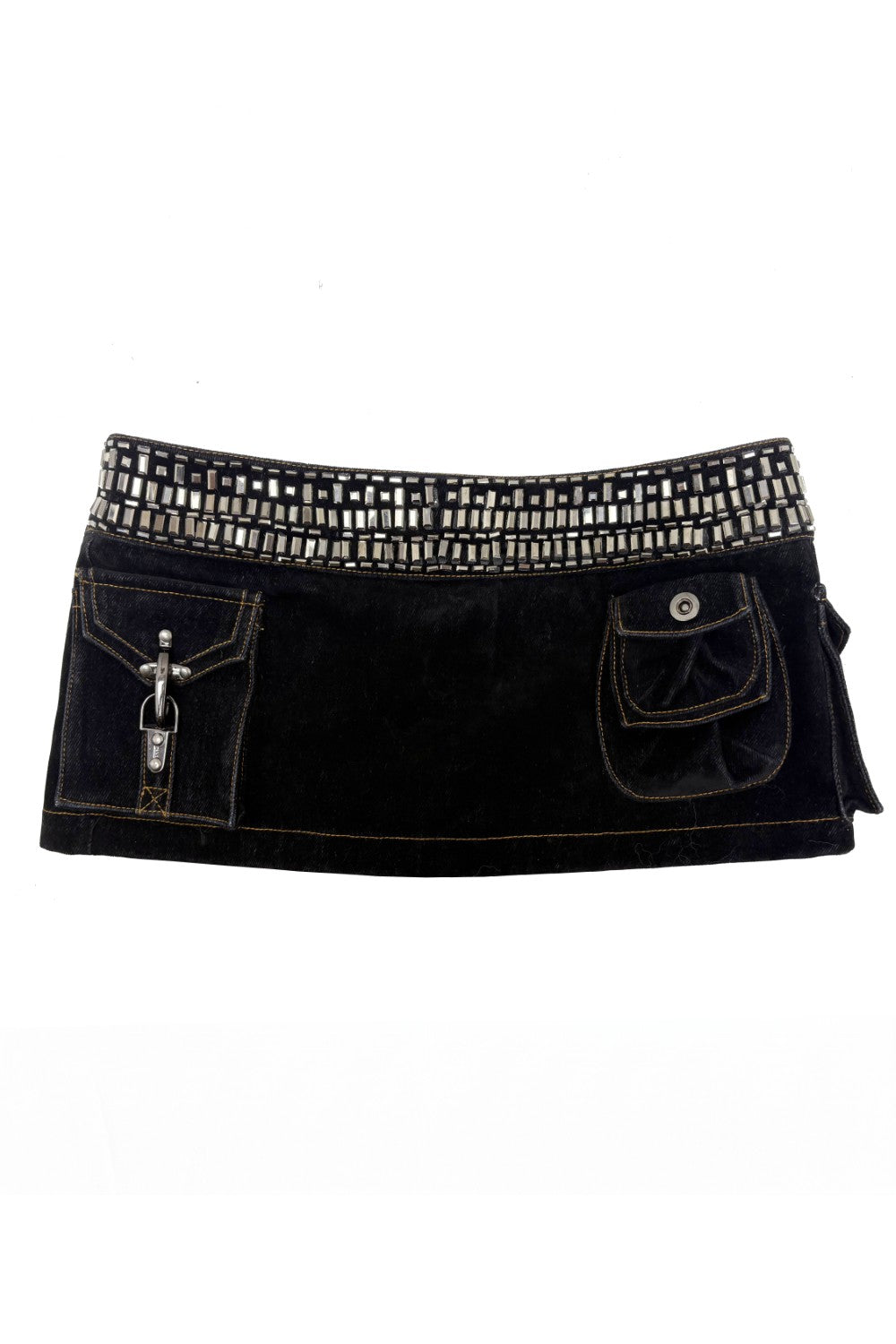 Jolie Rhinestone Waist Skirt