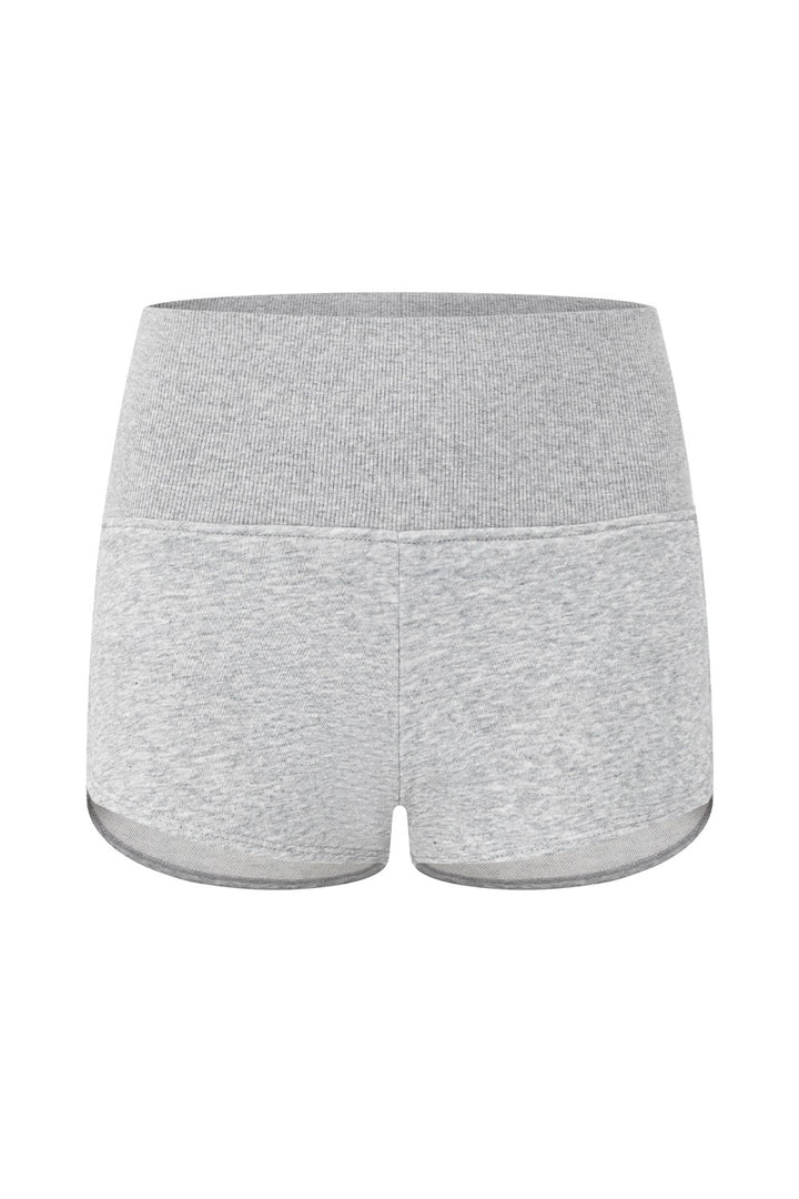 Ava Ribbed Lounge Shorts