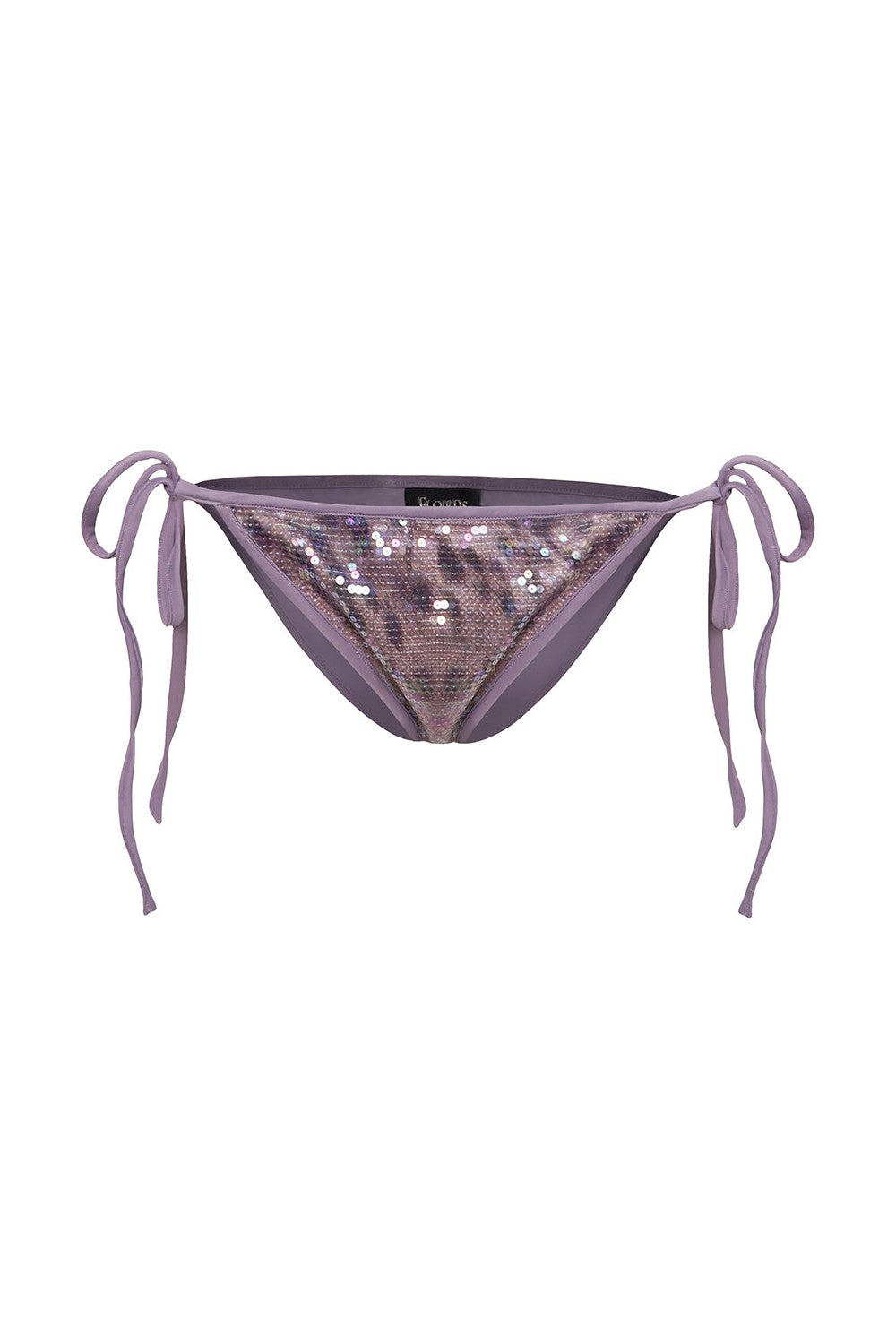 Serena Sequin Leopard Bikini Bottoms