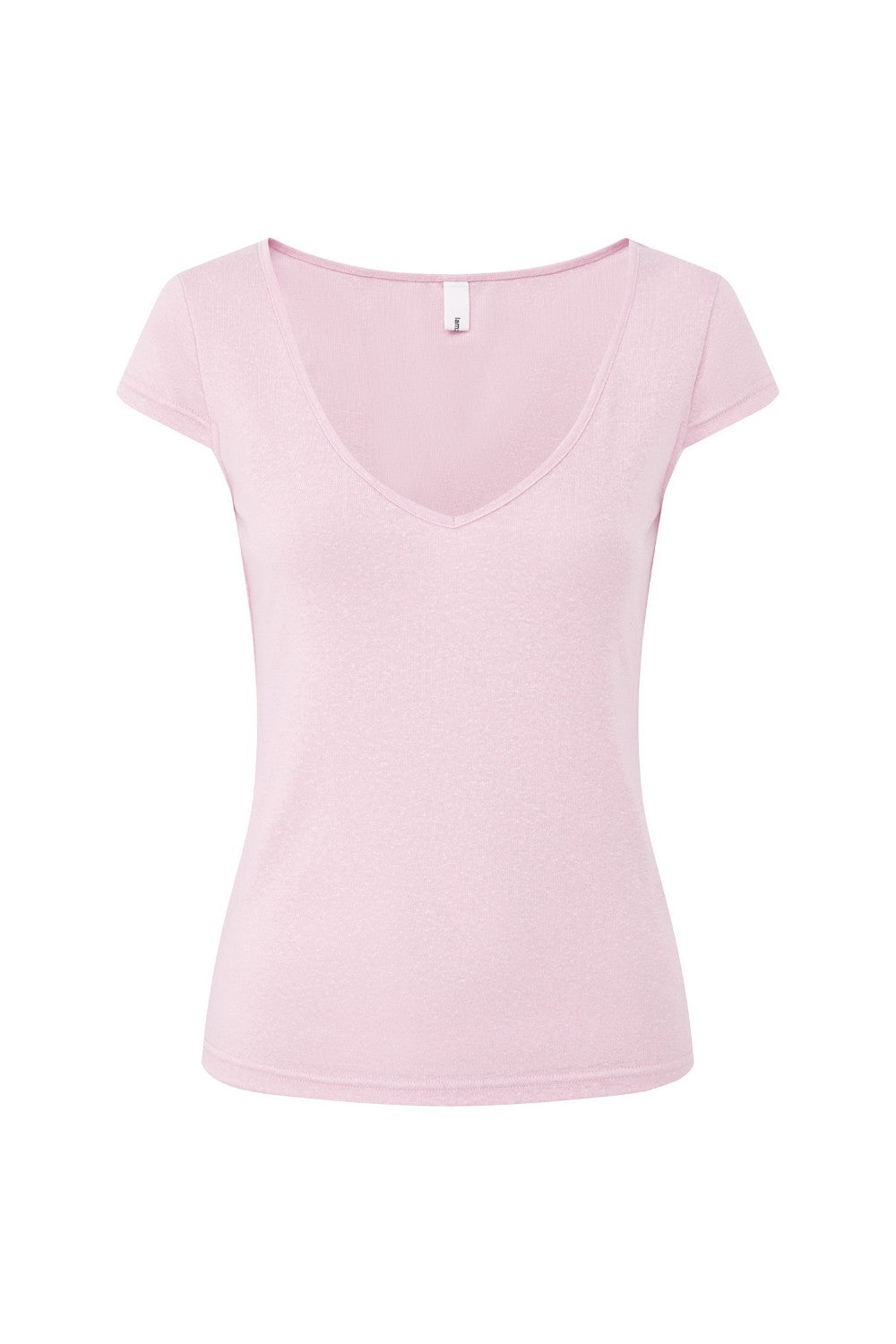 Airy V-Neck Slim Shirt