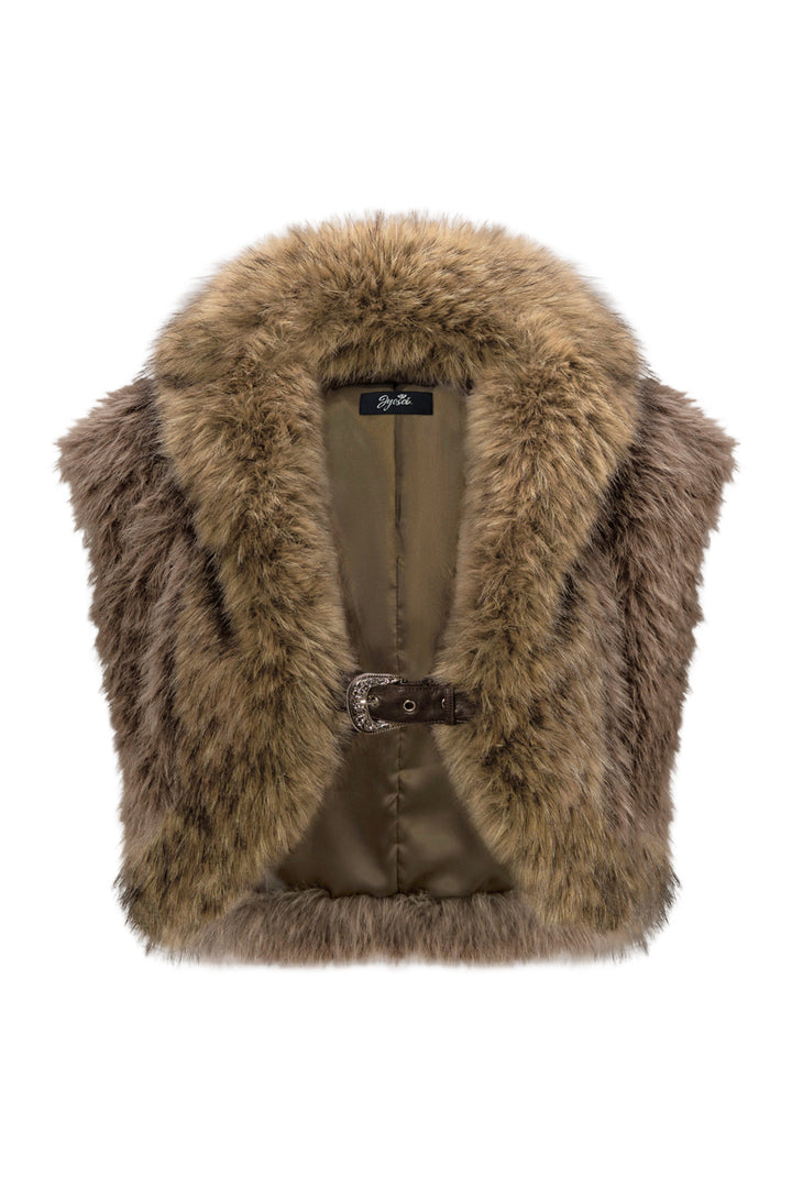 Luxe Fur Bolero Jacket