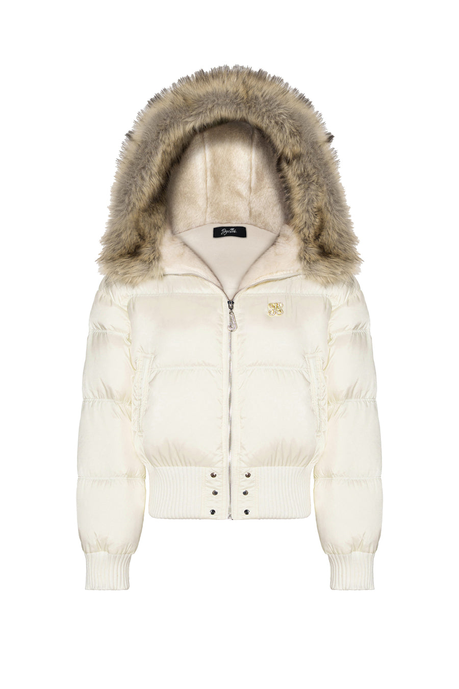 White Blair Lace-Up Jacket