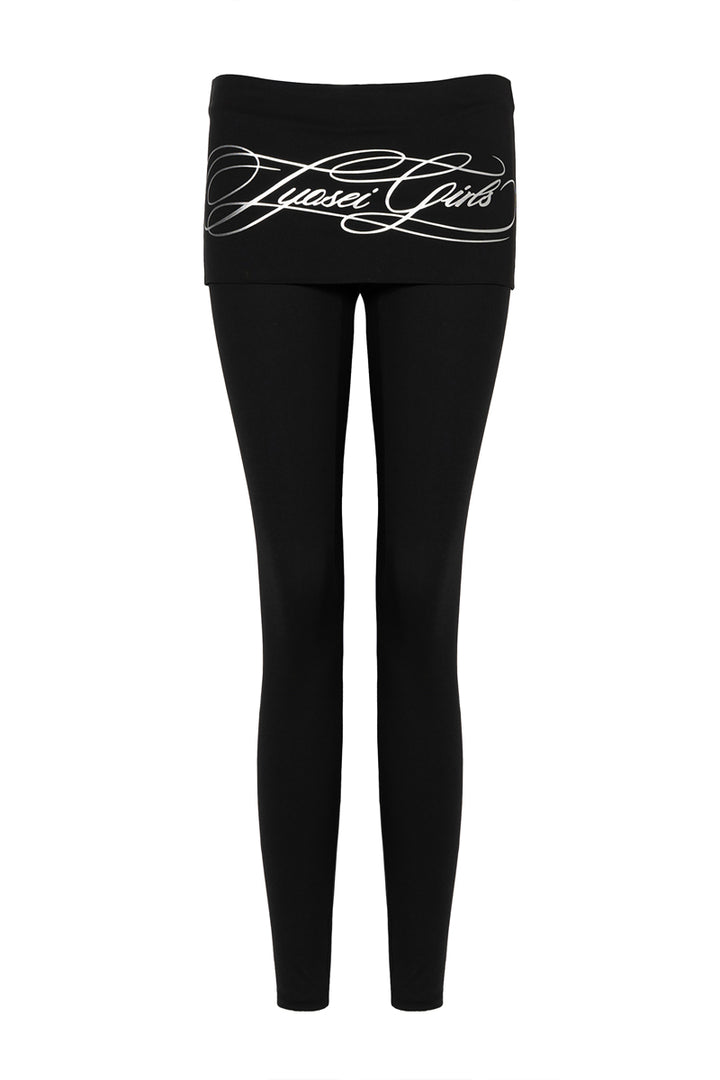 Paris Foldover Waist Leggings