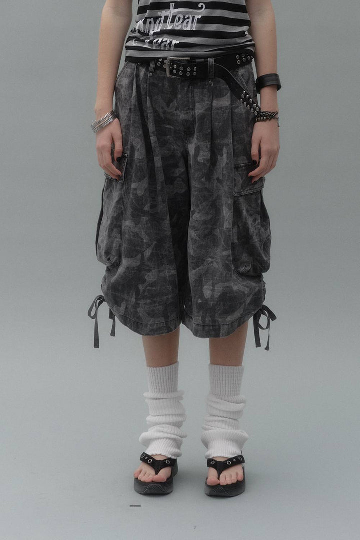Military Cargo Jorts