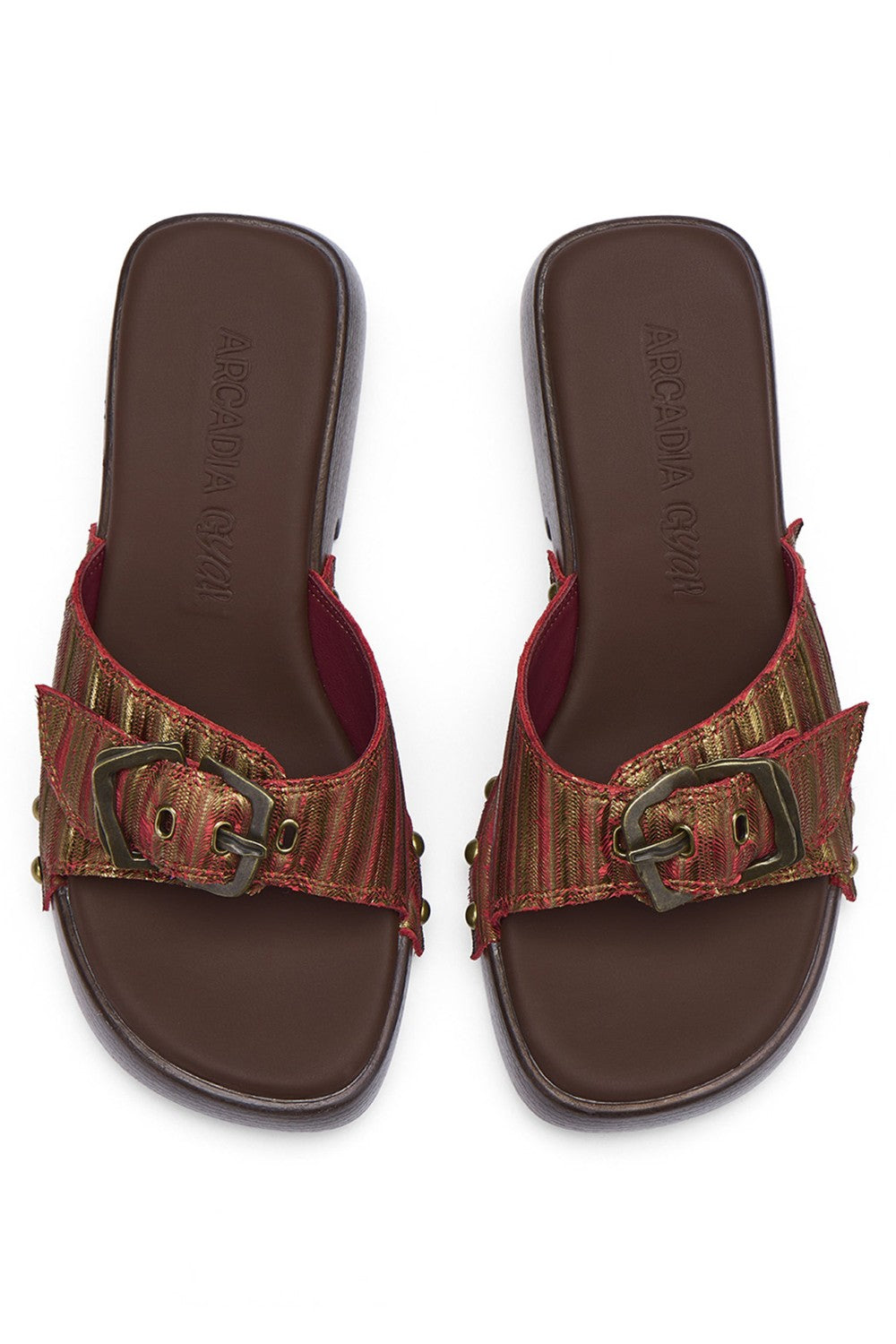 Sienna Woven Wood Clogs