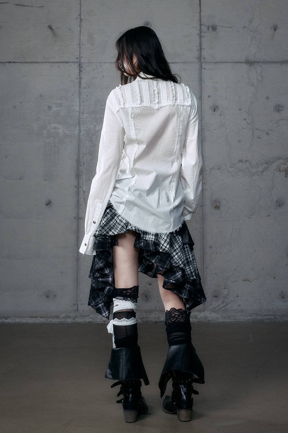 Vintage Long-Sleeve Blouse