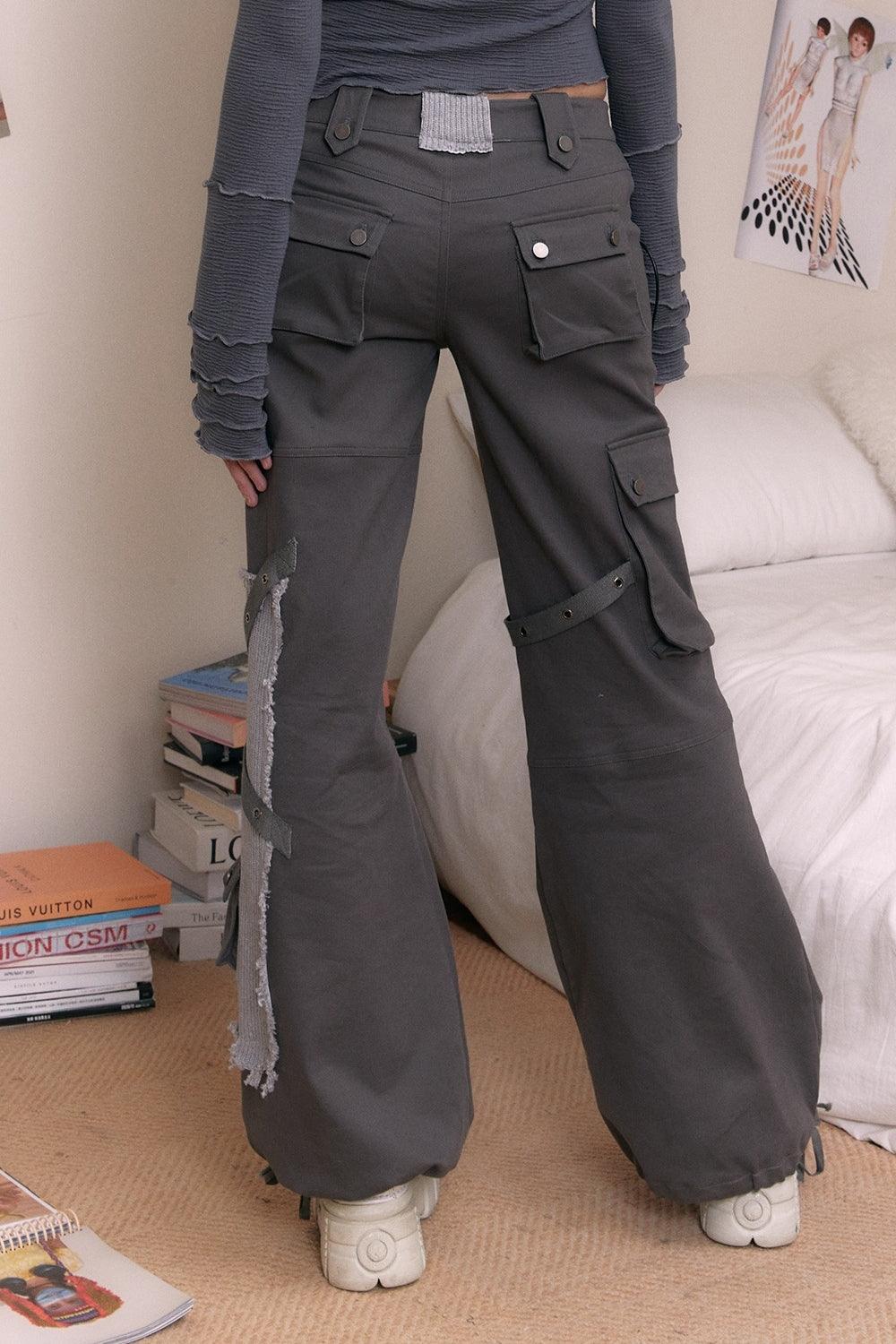 Street Irregular Workwear Pants - Pixie Rebels