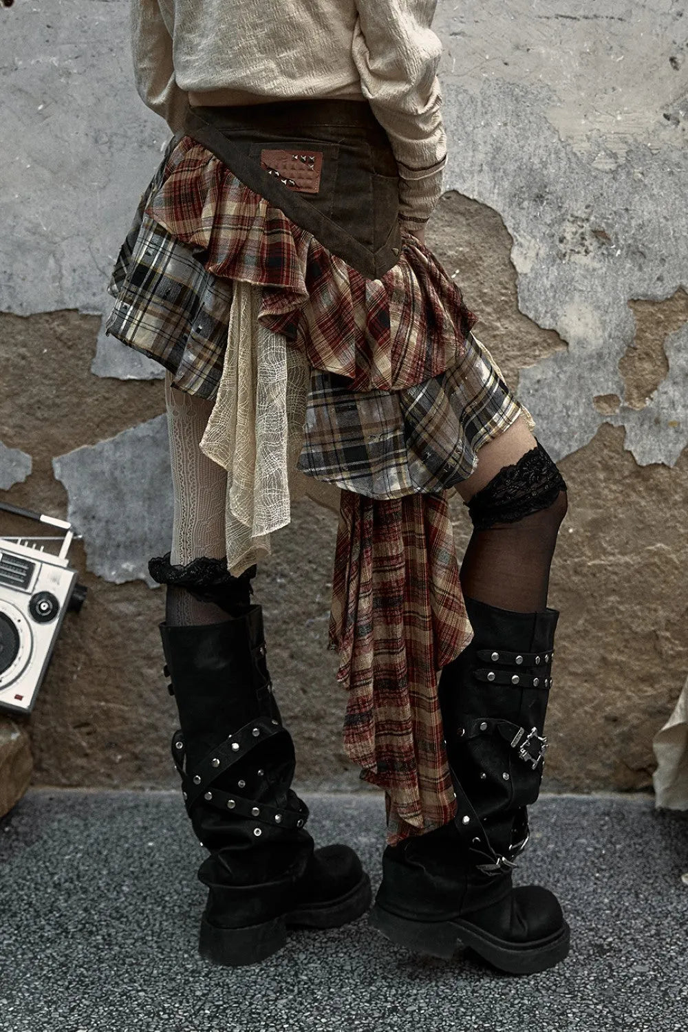 Layered Plaid Skirt – Pixie Rebels