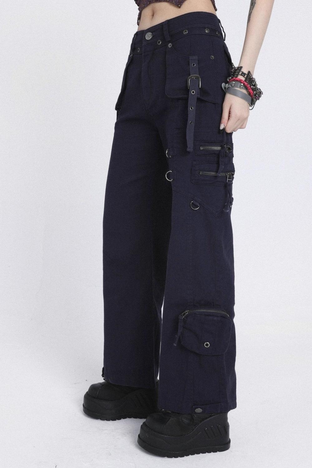 Multi-Pocket Cargo Pants - Pixie Rebels