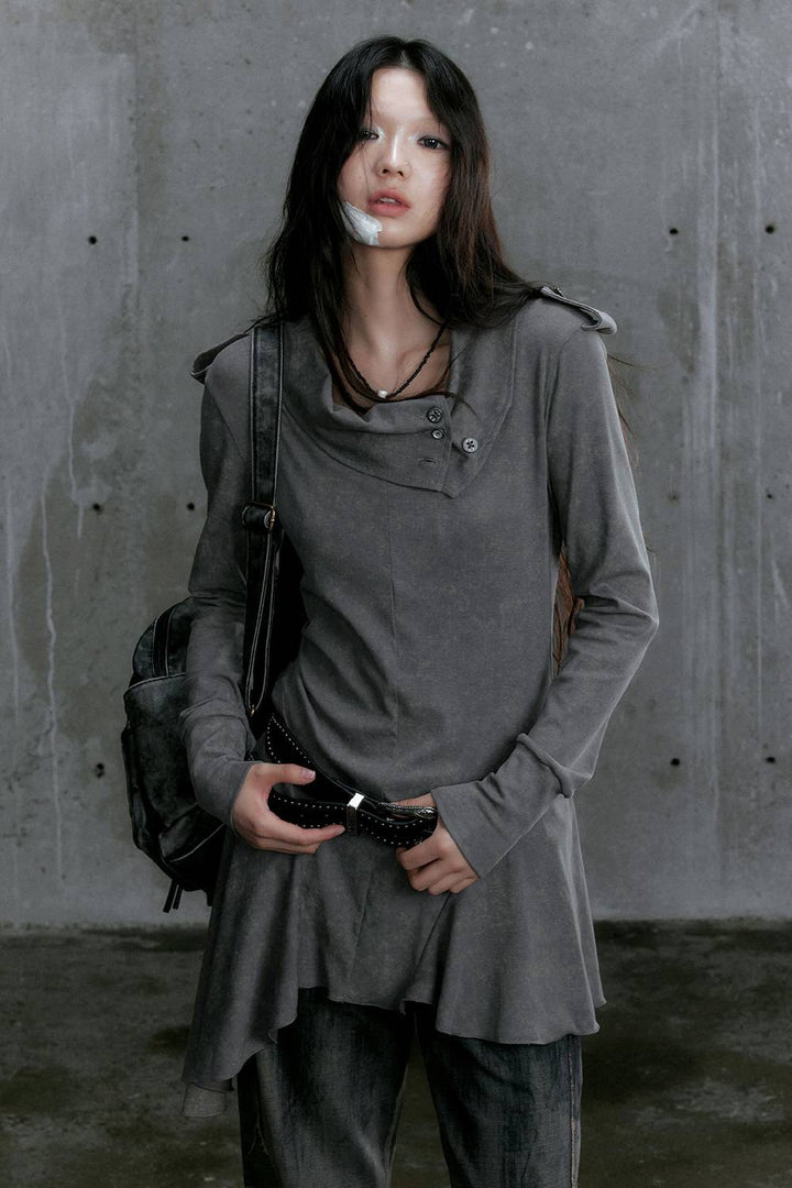 Long Asymmetrical Shirt