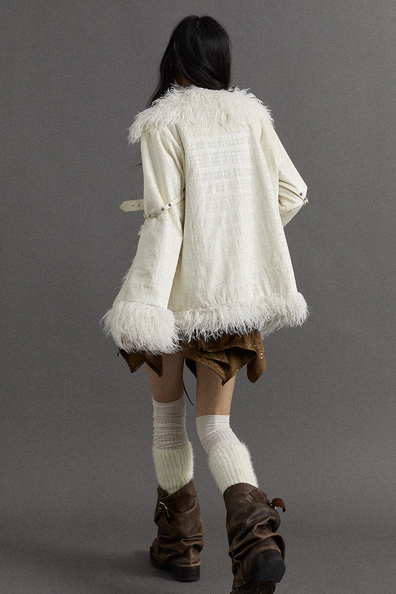 Ivory Fur Coat