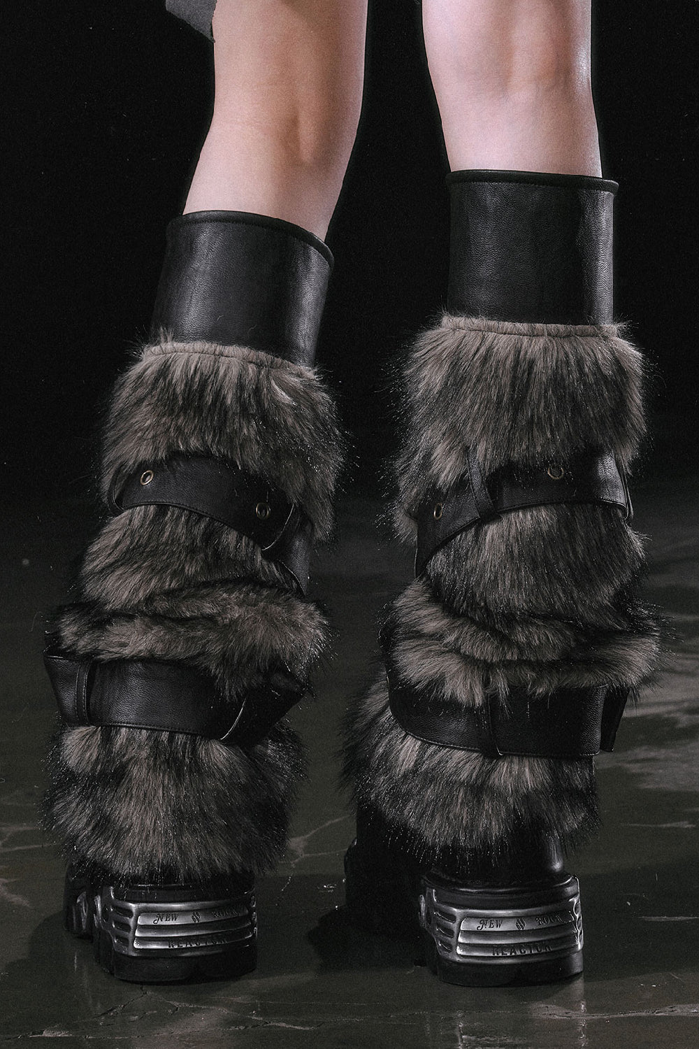 Fur-Lined Legwarmers