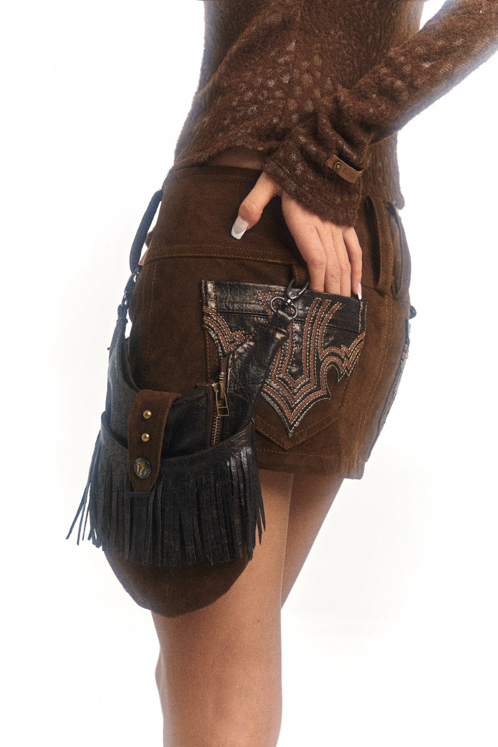 Tassels Waist Bag