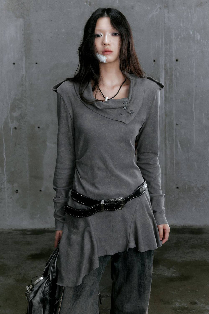 Long Asymmetrical Shirt