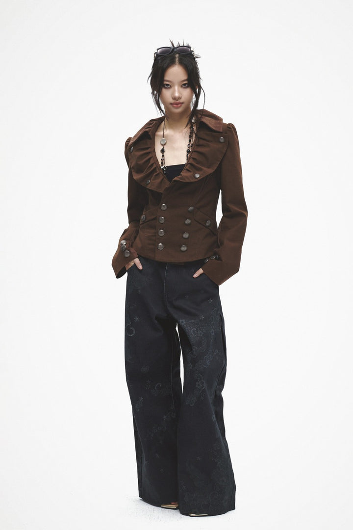 Celeste Floral Lace Jeans