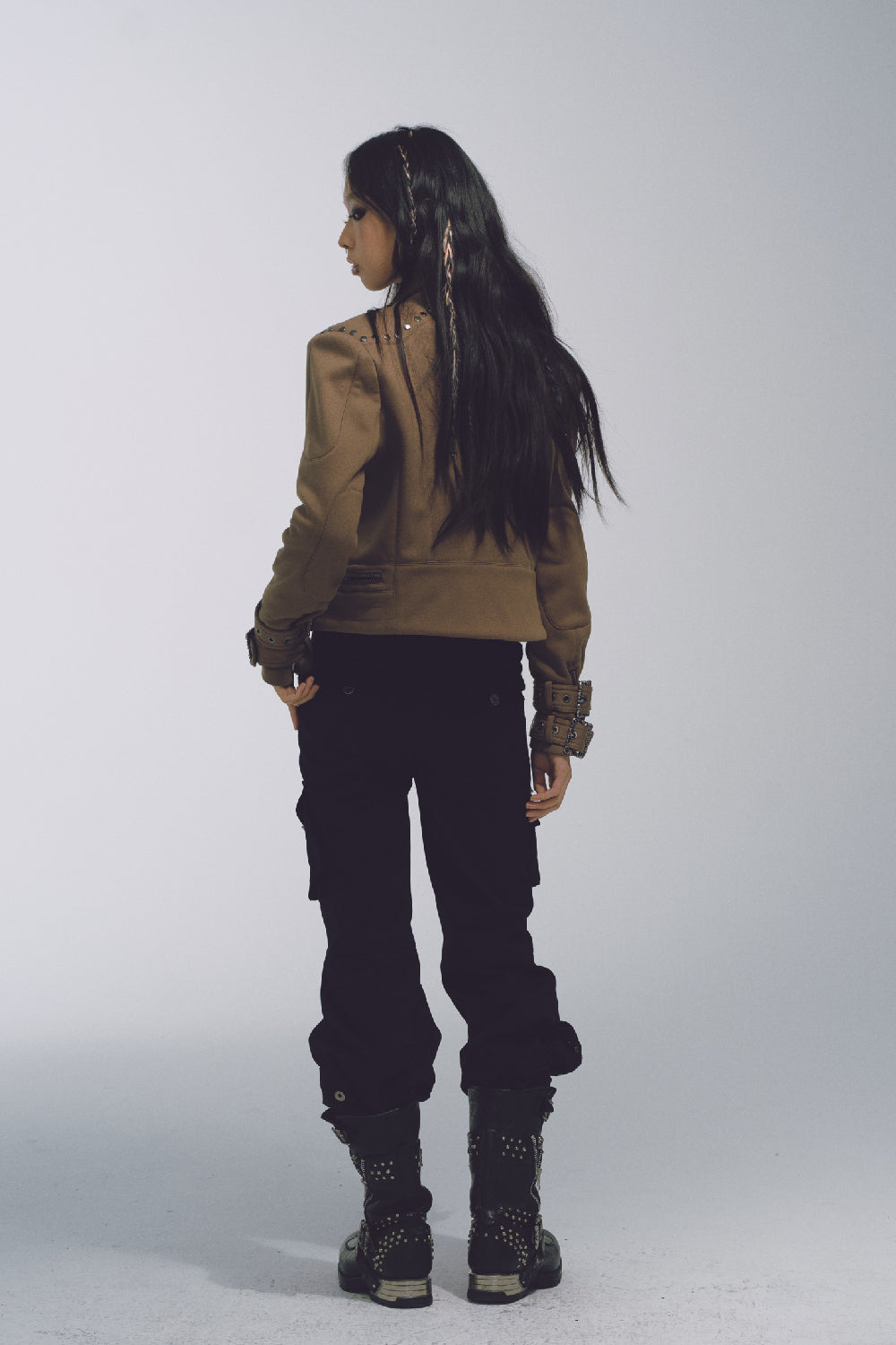 【VAPORIZE】Cargo Flare Pants IS_WU_FP44NV_Closure.png