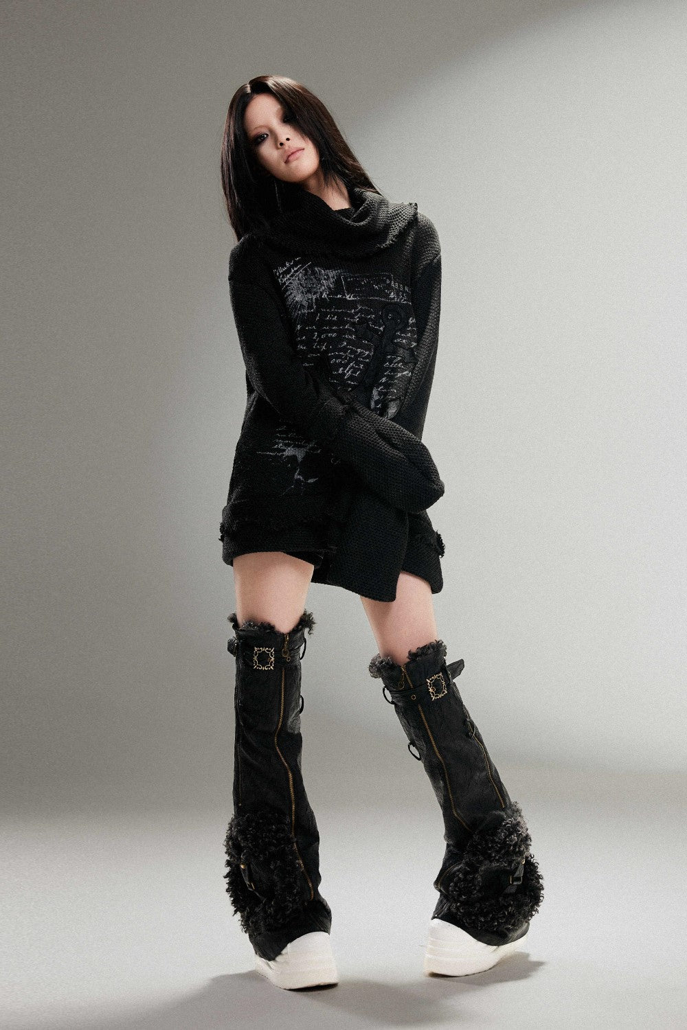 High Buckled Leg Warmers – Pixie Rebels