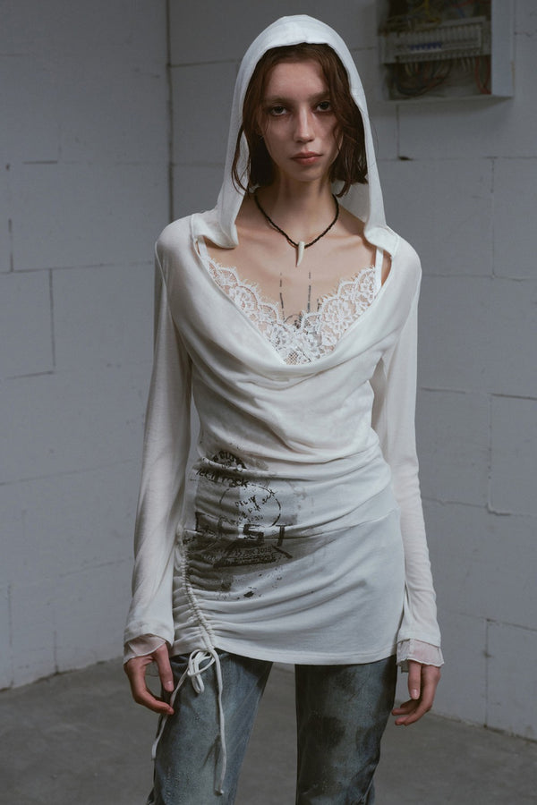 Hooded Layer Dress