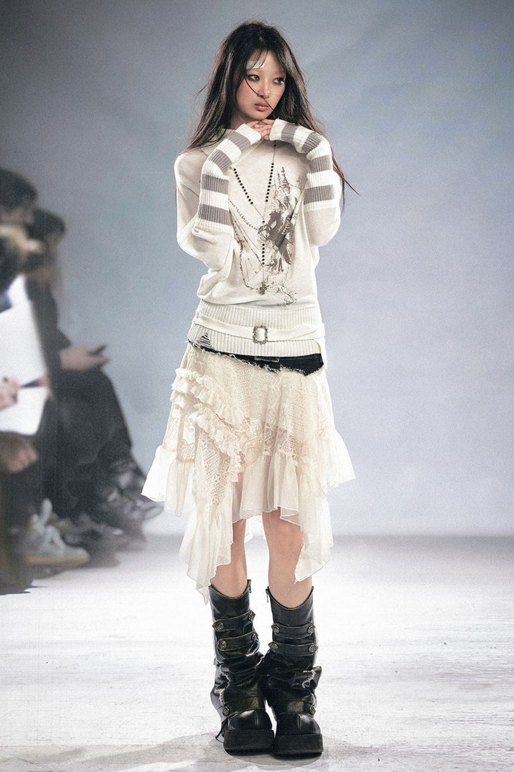 Astra Knight Graphic Sweater