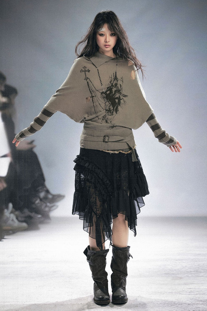 Astra Knight Graphic Sweater