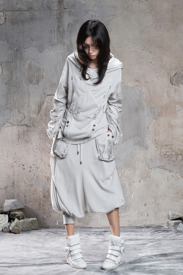 Oversized Draped Cloud Pants