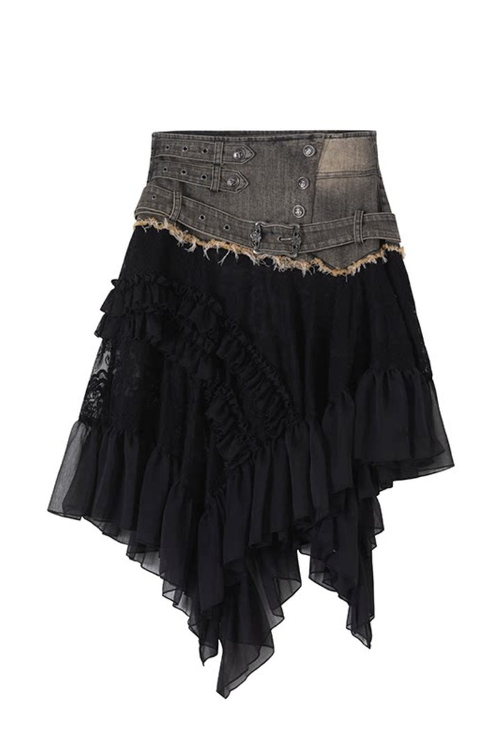 Dark Lace Oath Skirt