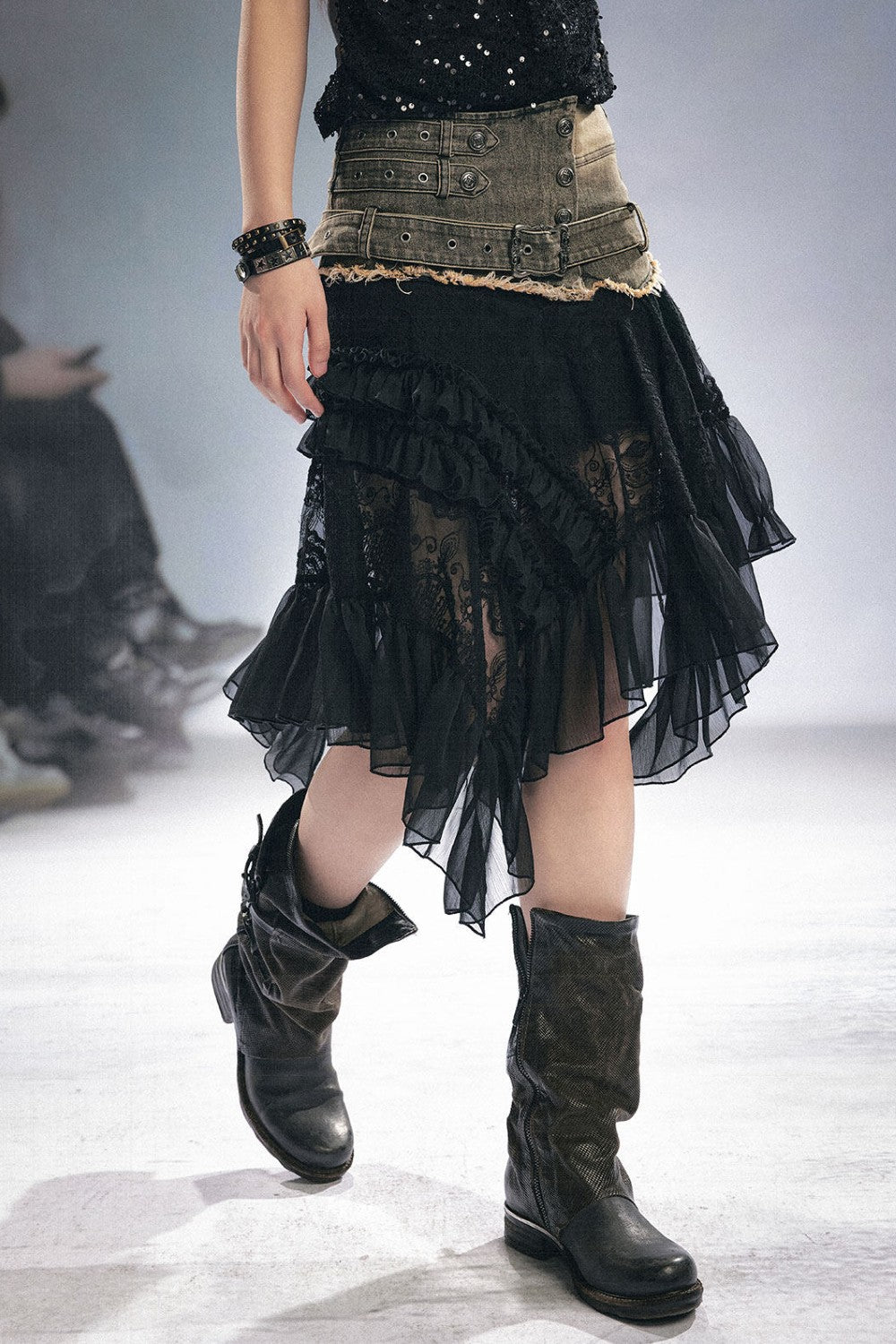 Dark Lace Oath Skirt