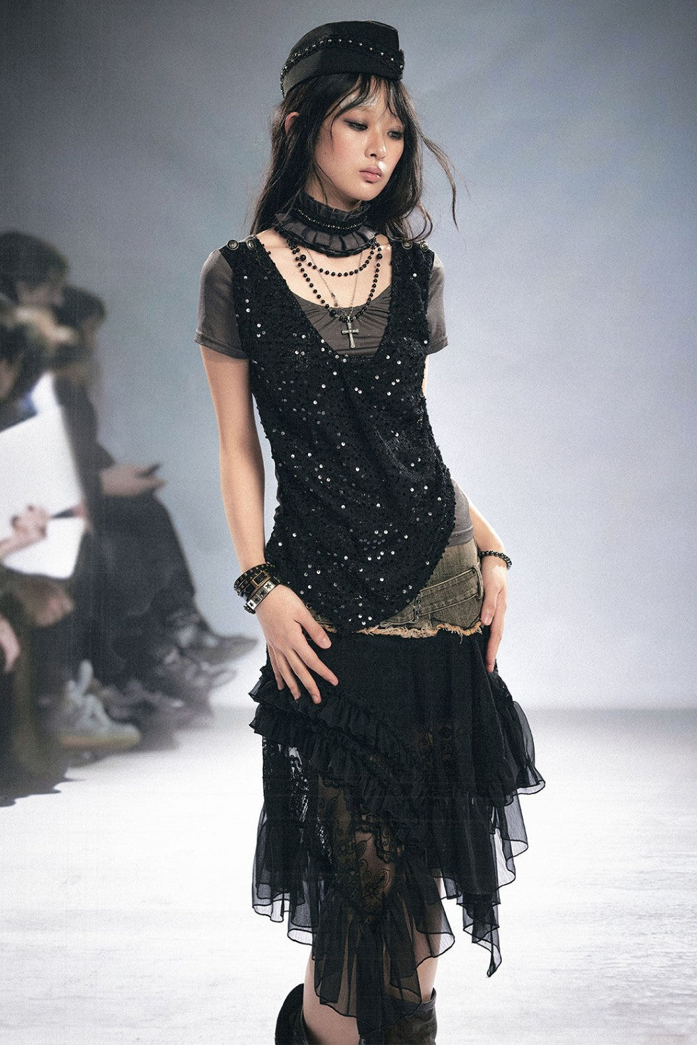 Dark Lace Oath Skirt