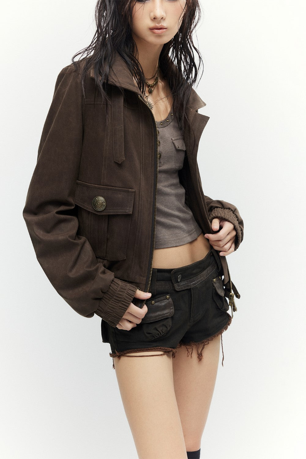 Dustlock Officer Crop Jacket