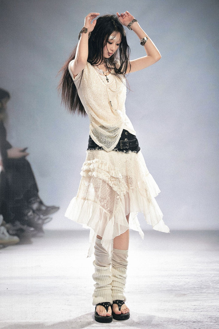 Vera Lace Oath Skirt