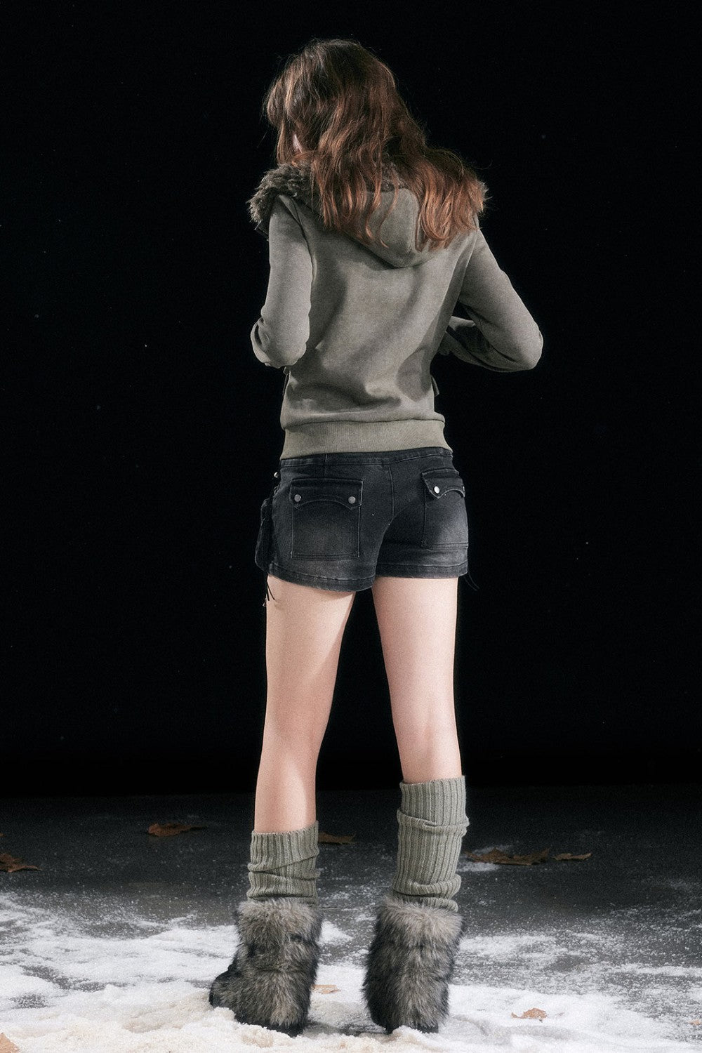 Lena Retro Moss Jacket