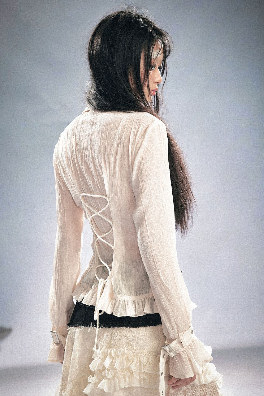 Seraphina Ruffle Blouse – Pixie Rebels