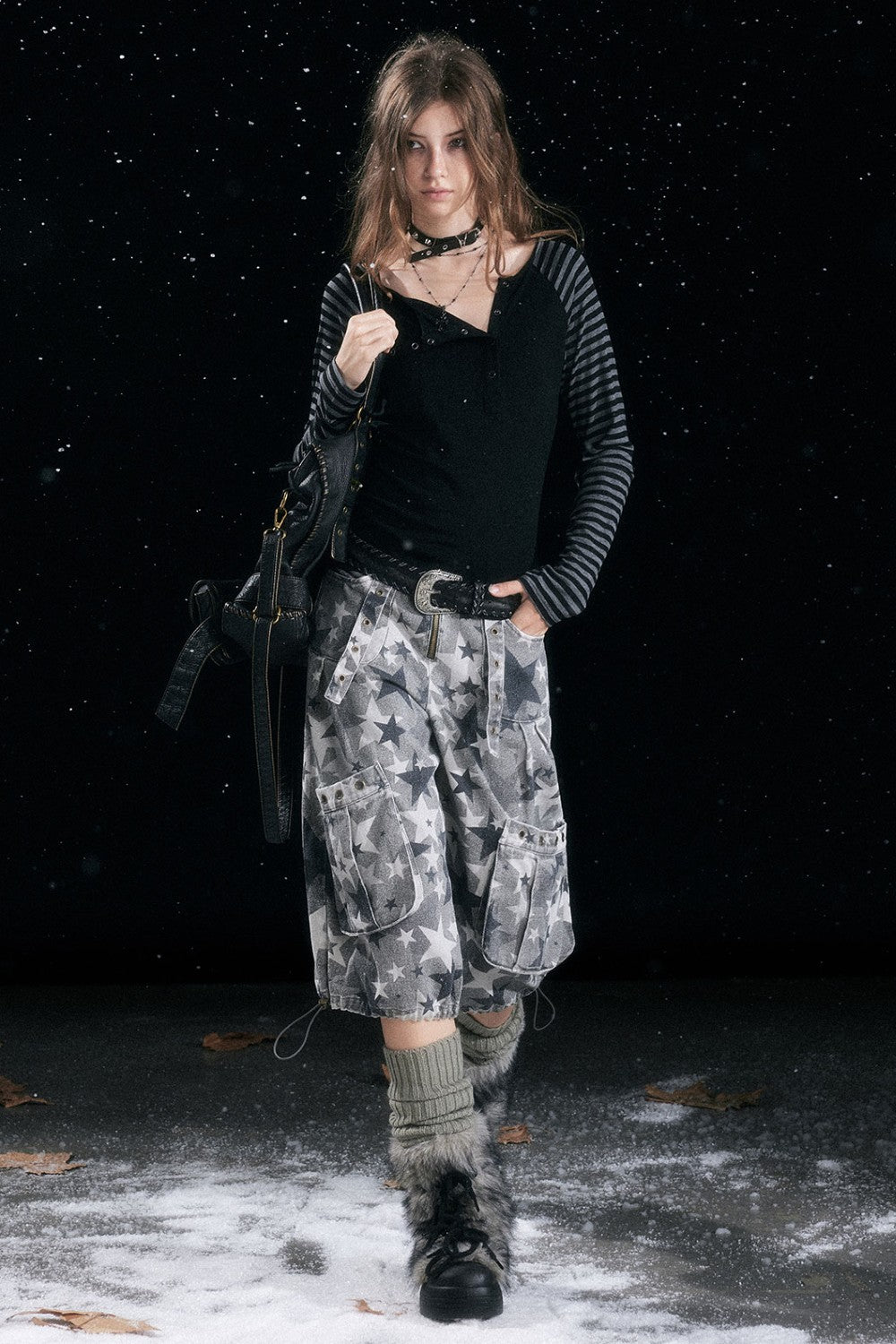 Star Camo Street Culottes