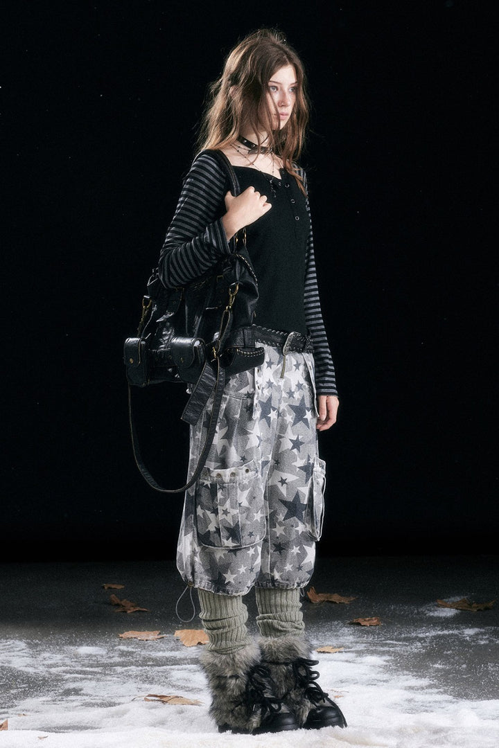 Star Camo Street Culottes