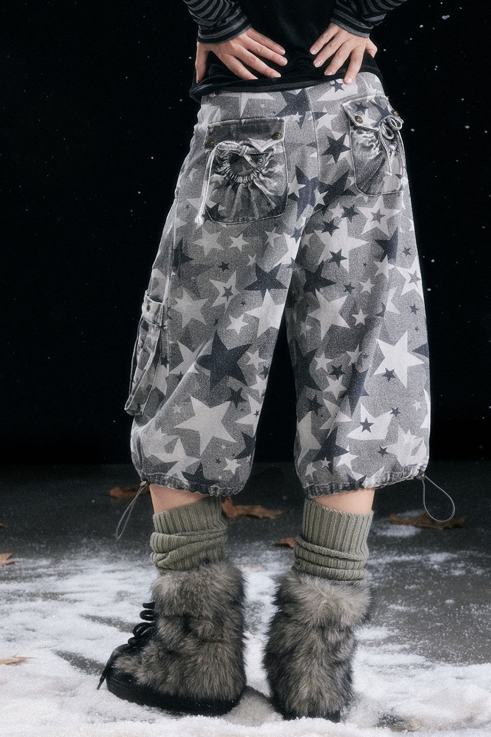 Star Camo Street Culottes
