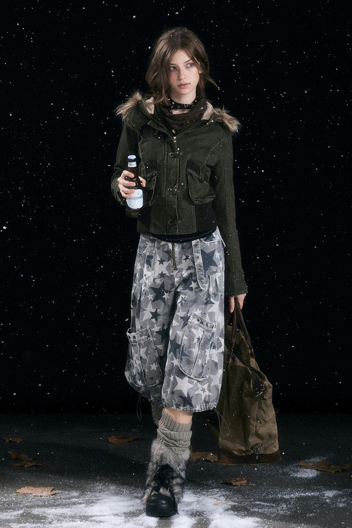 Star Camo Street Culottes