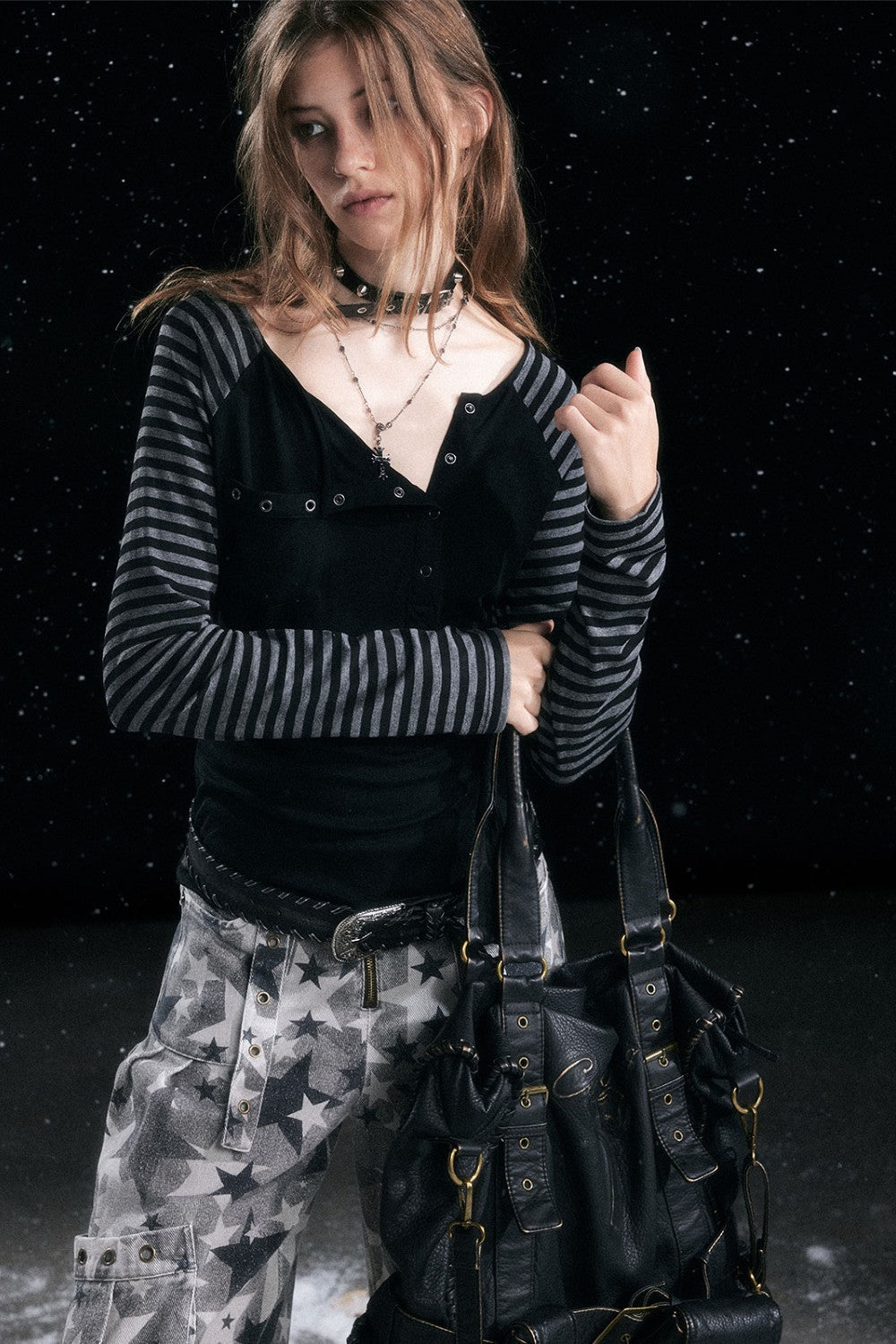 Striped Raglan Shirt