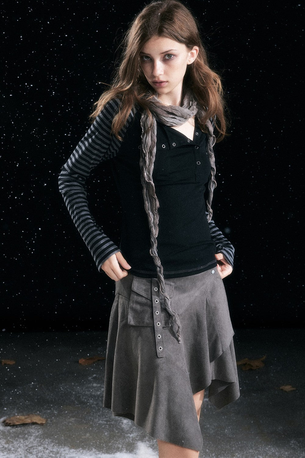 Striped Raglan Shirt