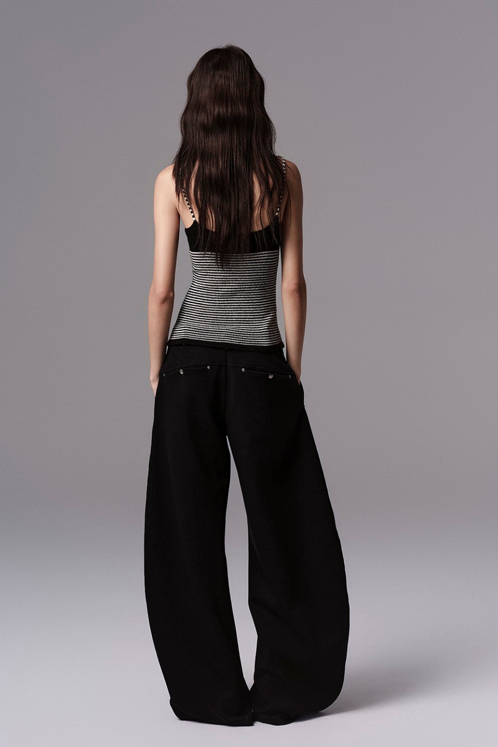 Shadow Pleat Sculpt Pants