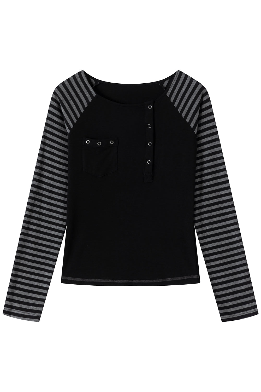 Striped Raglan Shirt