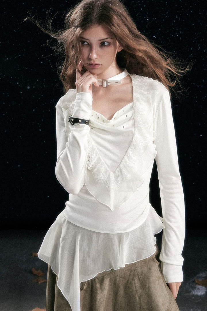 Luna Ruffle Punk Top