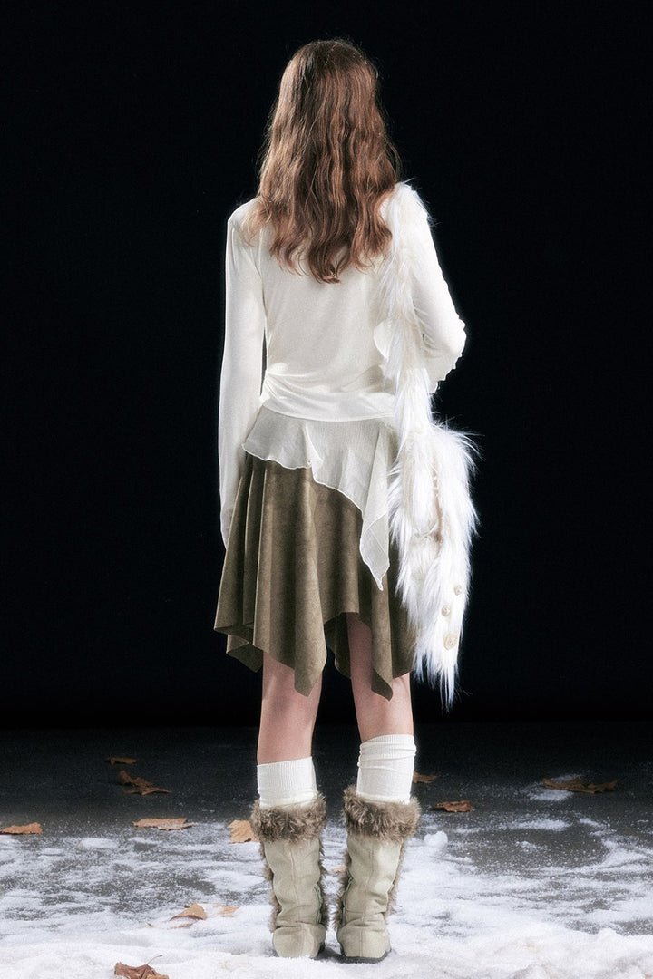 Luna Ruffle Punk Top